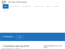 Tablet Screenshot of orientierungslauf.hsv-villach.at